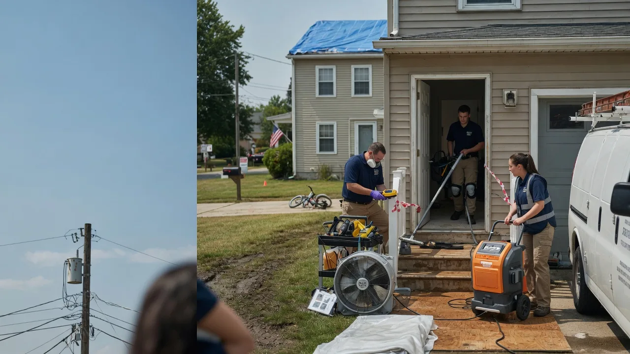 Water Damage Repair in Vest, KY near me